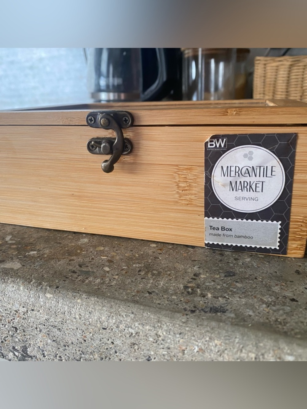 Bamboo Tea Box - Picture 2 of 5